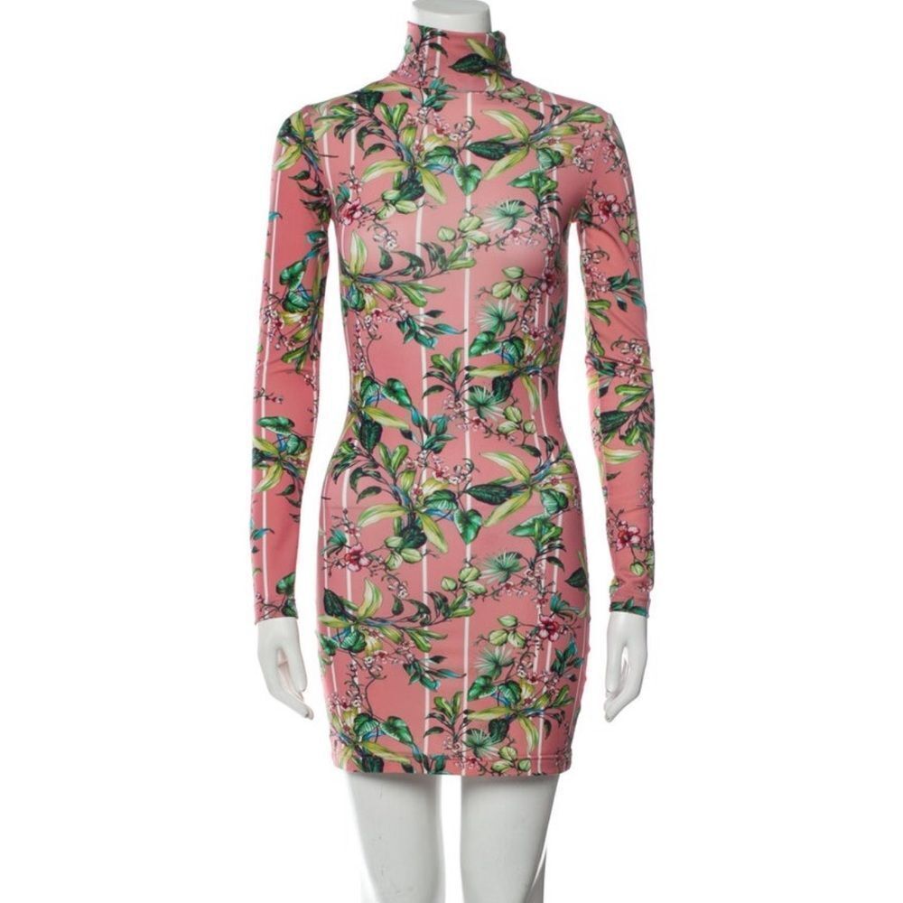 Vetements Floral Mini Dress